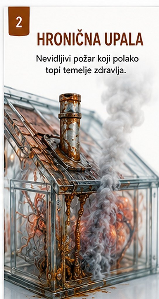 Drugi kvar, hronična upala: nevidljivi požar koji polako topi temelje zdravlja.