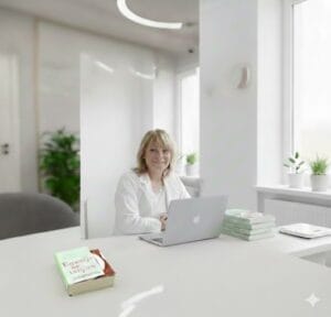 Dr Branka Konstantinović Birovljev, primarijus i specijalista ishrane u novoj ordinaciji