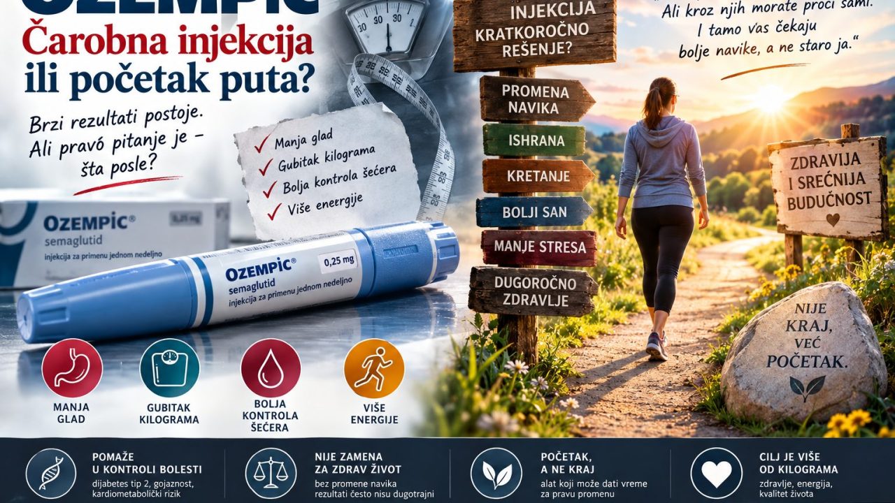 Ozempic, čarobna injekcija ili samo početak puta?