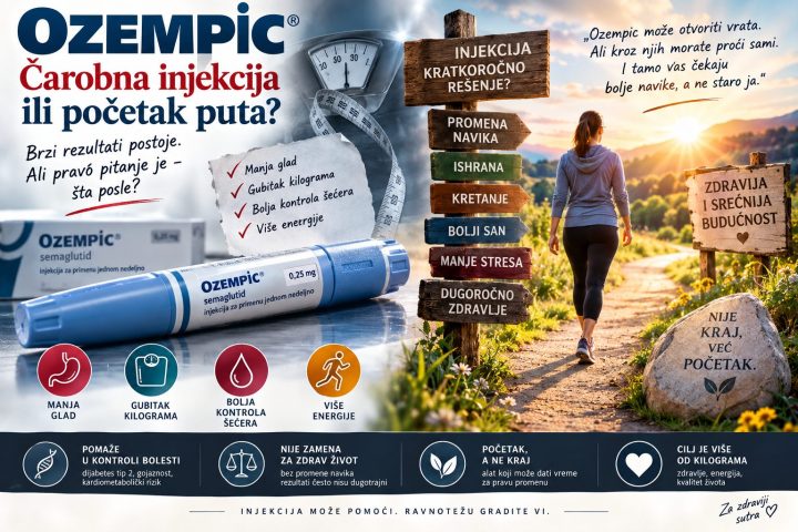 Ozempic, čarobna injekcija ili samo početak puta?
