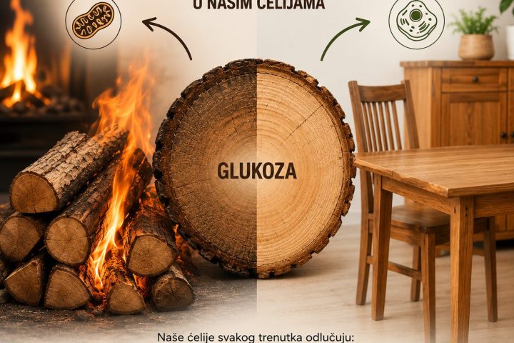 Dve sudbine glukoze, energija ili izgradnja?